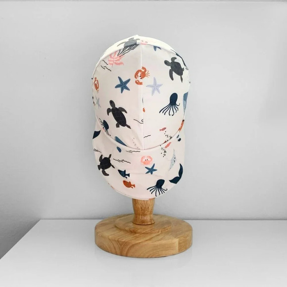 NWT Cute Boys One-Piece Swimsuit ShortSleeve Swimwear Summer Under the Sea 6-12M - Picture 5 of 6